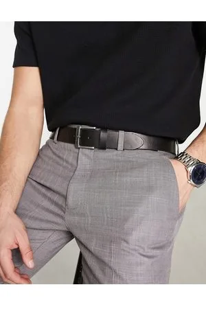 JACK & JONES Cinturón de cuero de