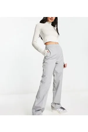 COLLUSION Pantalones de corte sartorial recto de