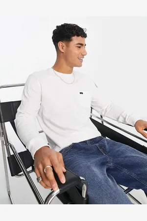 Lee Camiseta blanca de manga larga de
