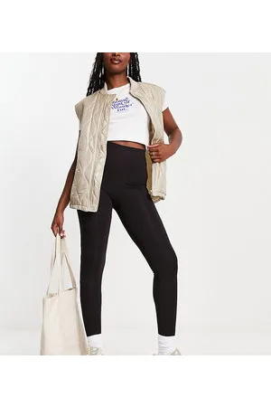 COLLUSION Leggings negros básicos de