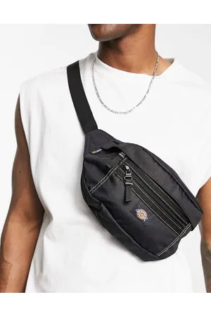 Dickies Riñonera negra estilo bandolera Ashville de