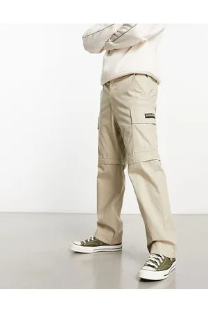 Napapijri pantalone cargo moto beige