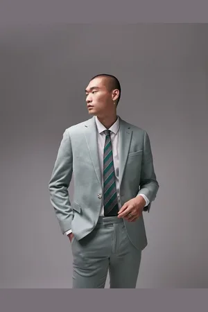 Topman Chaqueta de traje entallada para bodas de