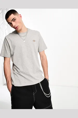 Dickies Camiseta gris con logo pequeño Mapleton de