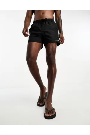 SELECTED Shorts de baño negros de
