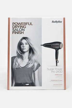 BaByliss Paris Secador para el cabello con enchufe europeo Super Pro 2300 de
