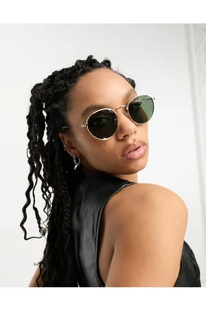 ASOS Gafas de sol redondas con lentes G‑15 de metal de