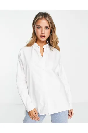 SCALPERS Camisa blanca extragrande Boppy de