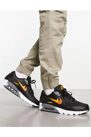 Air max 90 discount negras y naranjas