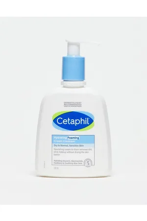 Cetaphil Espuma limpiadora hidratante cremosa de 236 ml de
