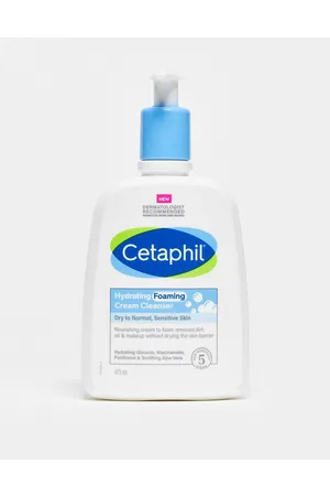 Cetaphil Espuma limpiadora hidratante cremosa de 473 ml de