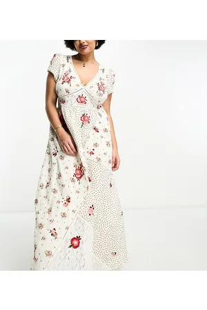 Vestidos estampados hot sale largos casuales