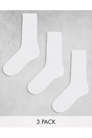 Weekday Pack de 3 pares de calcetines blancos Noah de