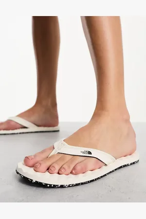 The North Face Chanclas color crema Base Camp Mini II de
