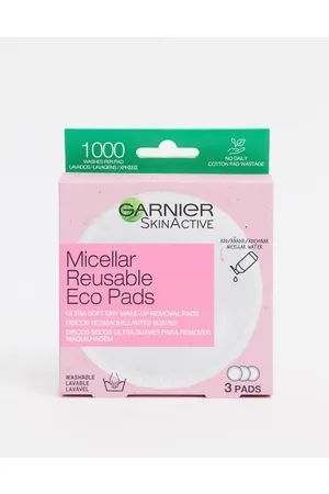 Garnier Discos desmaquillantes reutilizables de (3 discos grandes de microfibra)-Borrar