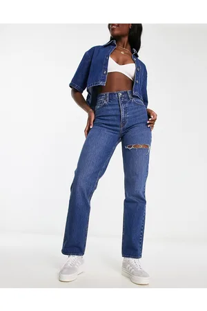 Mujer Jeans sueltos de tiro bajo Curve Love