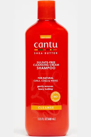 Cantu Champú limpiador en crema de manteca de karité sin sulfatos de 400 ml de