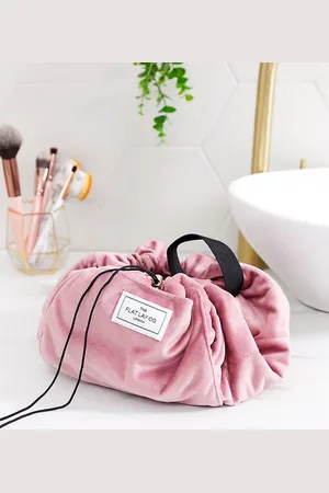 Flat Lay Company Neceser de maquillaje de con cordón ajustable de The Flat Lay Co.-Multicolor