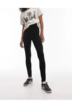 Topshop Leggings negros de talle alto de
