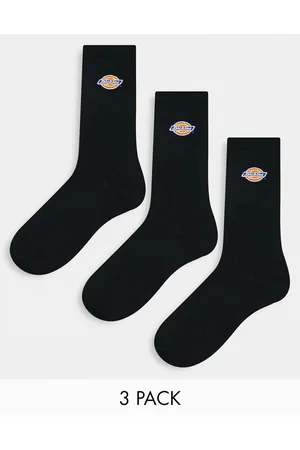 Dickies Pack de 3 pares de calcetines negros Valley Grove de