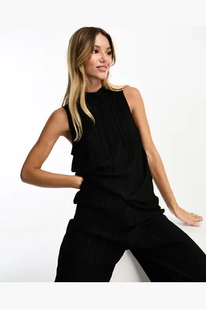 VERO MODA Top plisado sin mangas de (parte de un conjunto)