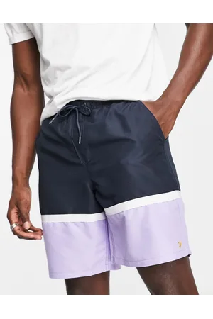 Farah Pantalones cortos con diseño de paneles cosidos Murphy de