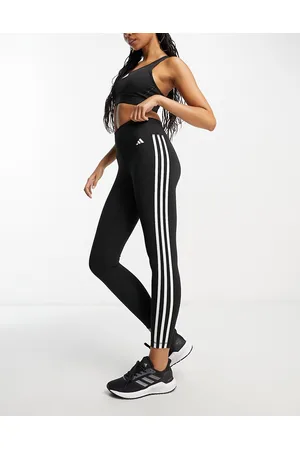adidas Leggings negros con 3 rayas Train Essentials de adidas Training