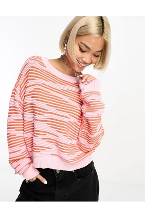 ONLY Jersey estampado y texturizado de -Multicolor