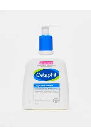 Cetaphil Limpiador para pieles sensibles, mixtas a grasas Oily Skin de 236 ml de