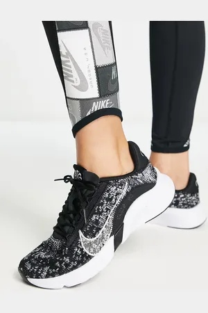 Nike Zapatillas de deporte negras SuperRep Go 3 Flyknit de