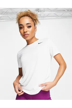 Nike Camiseta blanca Dri-FIT de