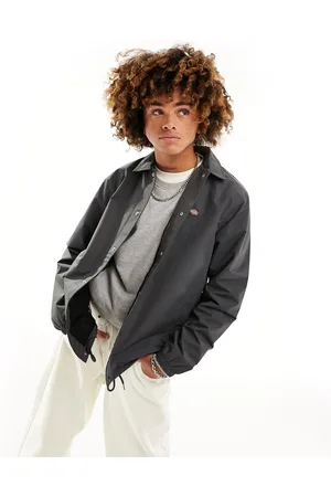 Dickies Chaqueta de entrenador gris carbón Oakport de
