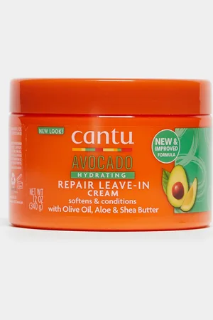 Cantu Acondicionador en crema sin aclarado de aguacate de 12 oz/340 g de -Sin color
