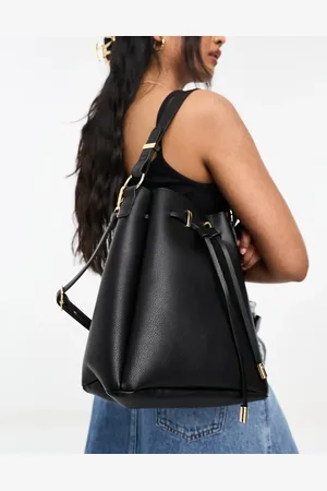 Bolso bombonera negro NéoNoé MM