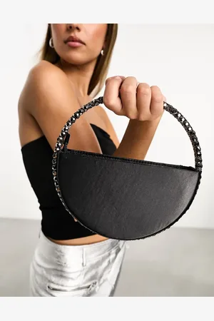 Public Desire Bolso clutch con pedrería The Alessia de