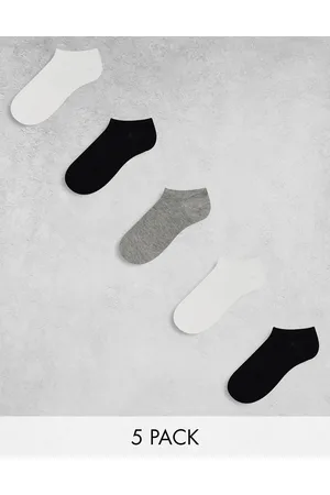 ASOS Pack de 5 pares de calcetines deportivos de varios colores de