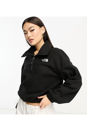 The North Face Polar de corte cuadrado con cuello ancho y cremallera corta Glacier exclusivo en ASOS de