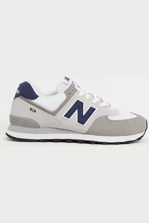 New Balance Zapatillas en gris claro de ante 574 de