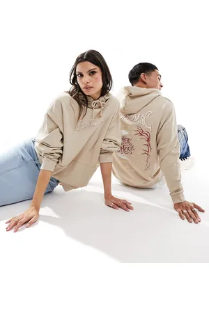 Sudadera negra extragrande unisex con estampados con licencia de Tupac de  ASOS DESIGN