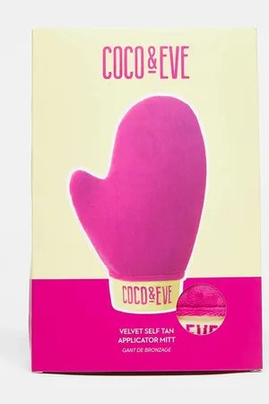 Coco & Eve Manopla para autobronceador de terciopelo suave Sunny Honey de