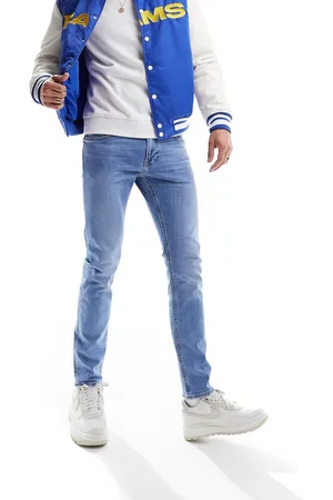 Lee Vaqueros de corte tapered slim con Luke de -Azul
