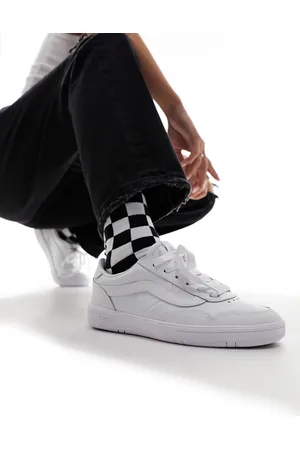 Vans Zapatillas de deporte blancas de cuero Cruze de -Blanco