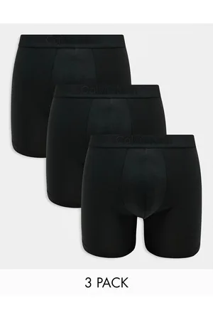 Hombre – Pack de tres calzoncillos bóxer de algodón orgánico en  Negro/carbón/gris Superdry ES