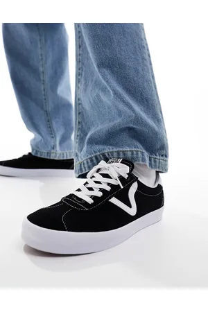 Vans Zapatillas de deporte negras con suela blanca Sport Low de -Negro