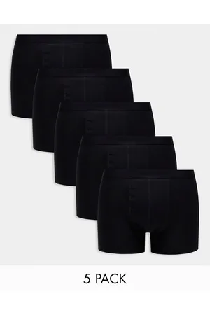 ASOS Pack de 5 calzoncillos negros de algodón de