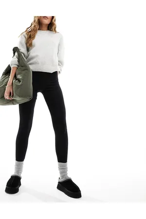 Pieces® Leggings negros de tiro alto de
