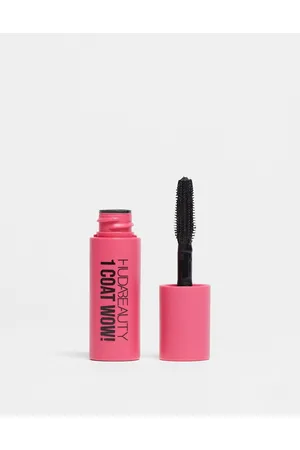 HUDA BEAUTY Rímel voluminizador y realzador 1 Coat WOW! de tamaño viaje de -Negro