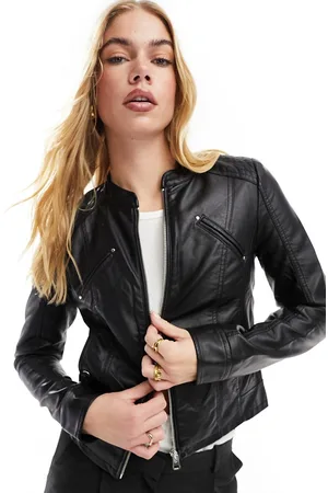 Chaqueta Mujer Invierno con Capucha Chaqueta de Cuero Abrigo con Capucha Mujer  Invierno Chaqueta Elegante Chaqueta Corta Chaquetas Cuero Invierno Pu Biker  Chaqueta Bolsillos con Cremallera S~Xxxxl: : Moda