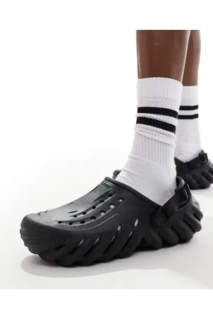 Crocs Zuecos negros unisex Echo de