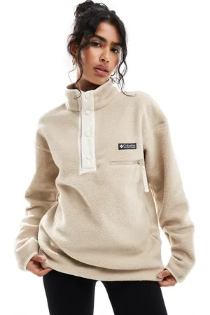 Columbia Polar con media tapeta de botones de presión Helvetia de - neutro